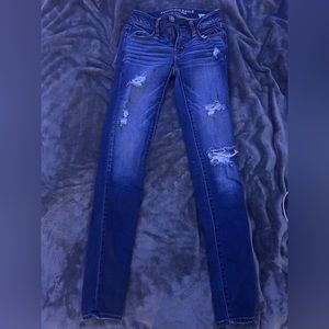 American Eagle, dark wash jeans